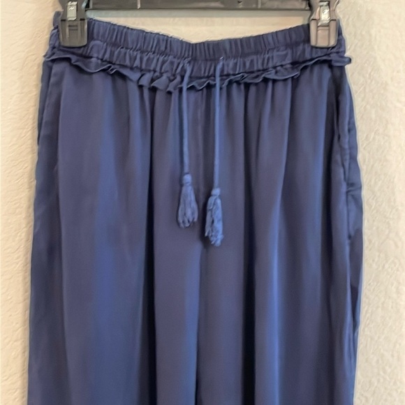 Chelsea & Violet Women’s Pants Small Blue Contemporary Classic Casual Bohemian - Picture 6 of 13